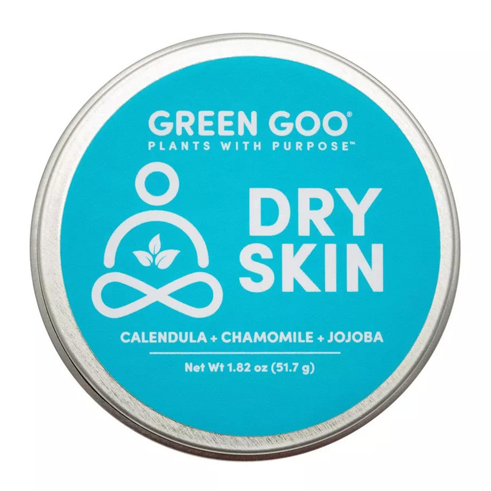 Green Goo All-Natural Skin Care for Dry Skin, Large Tin, 1.82 Oz